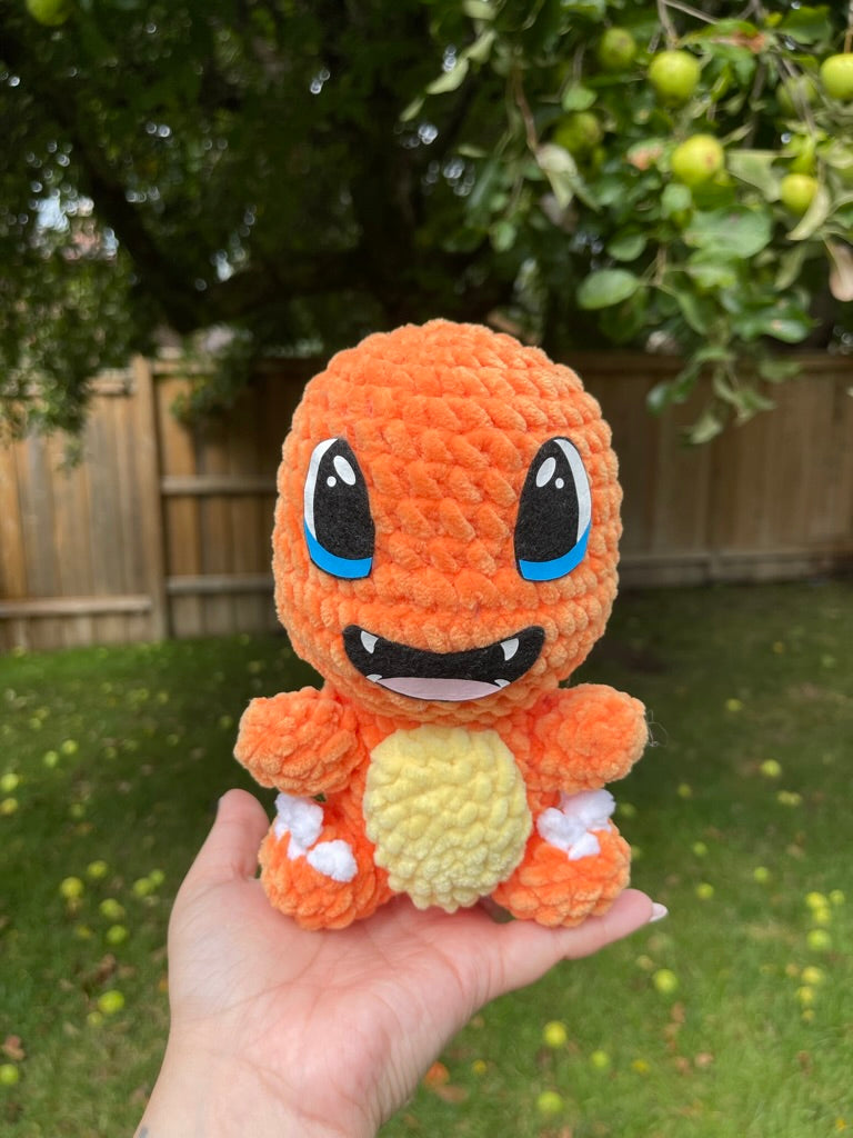 *Digital File* Charmander Eyes and Mouth SVG
