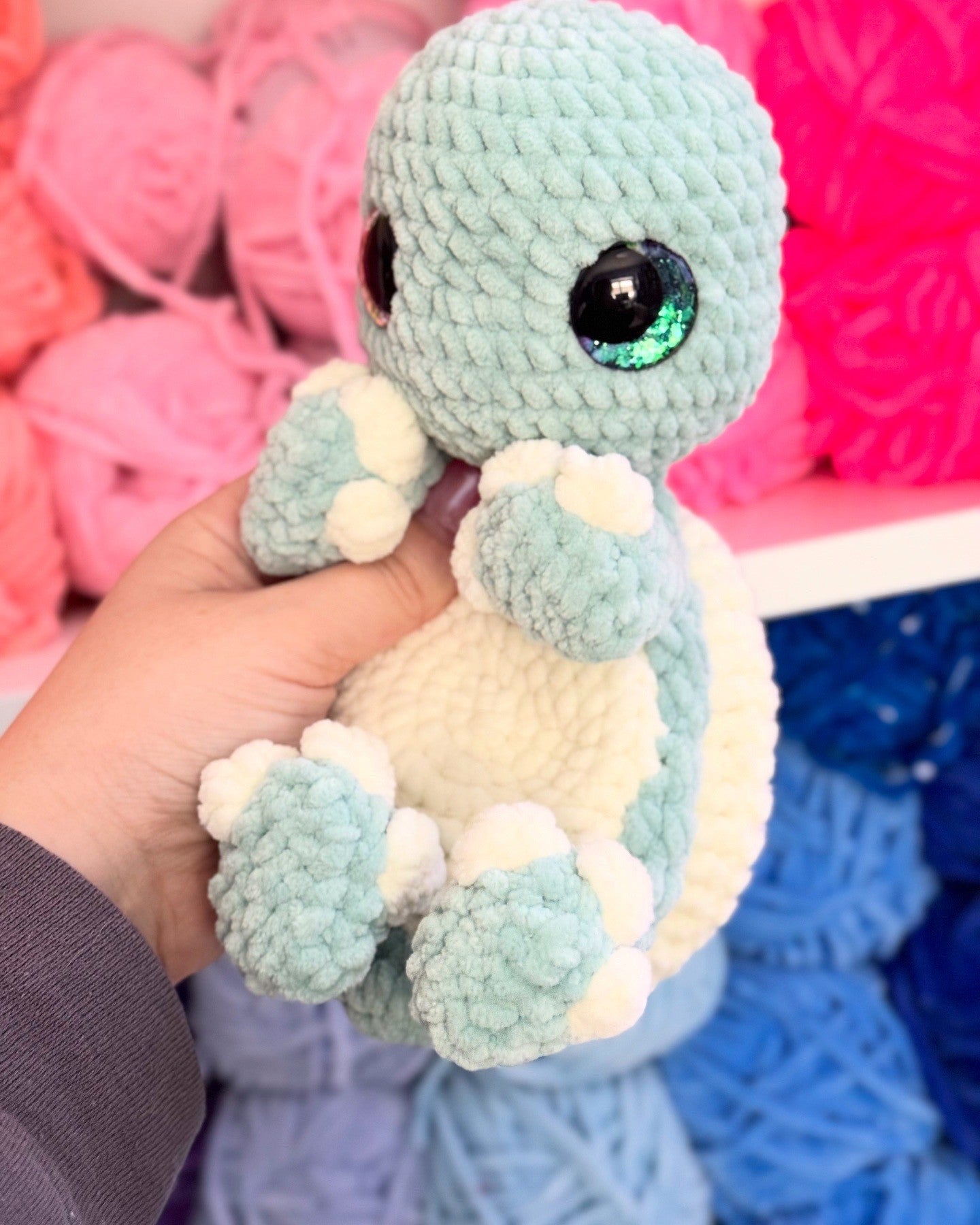 Turtle Snuggler Plushie