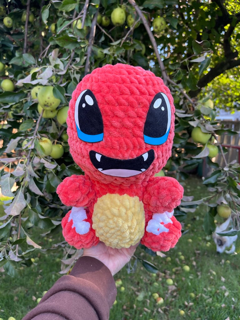 *Digital File* Charmander Eyes and Mouth SVG