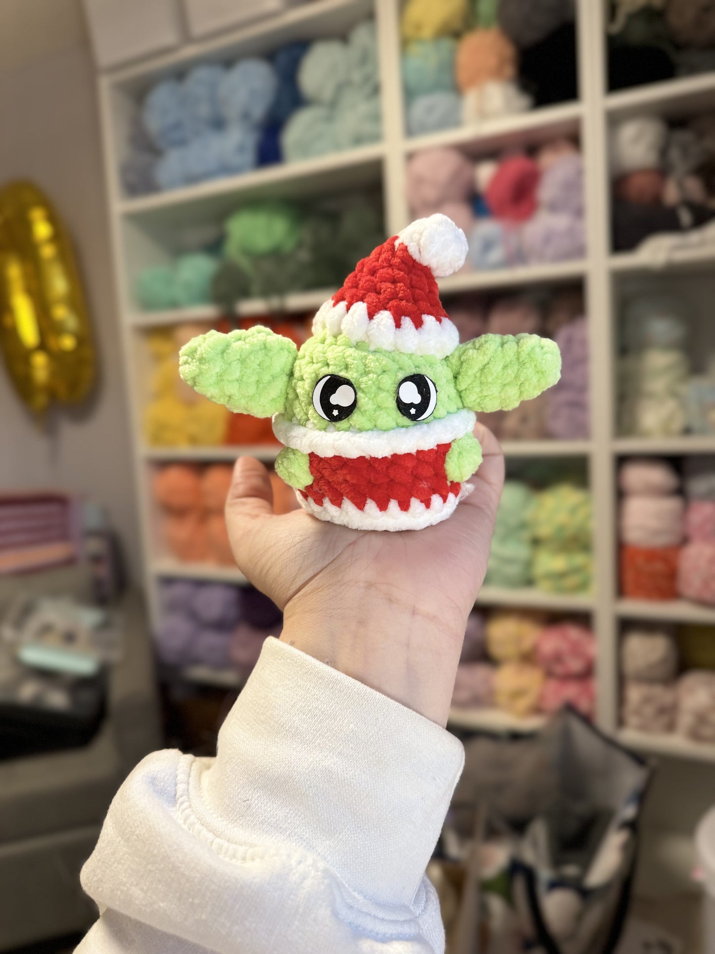 Small Santa Yoda