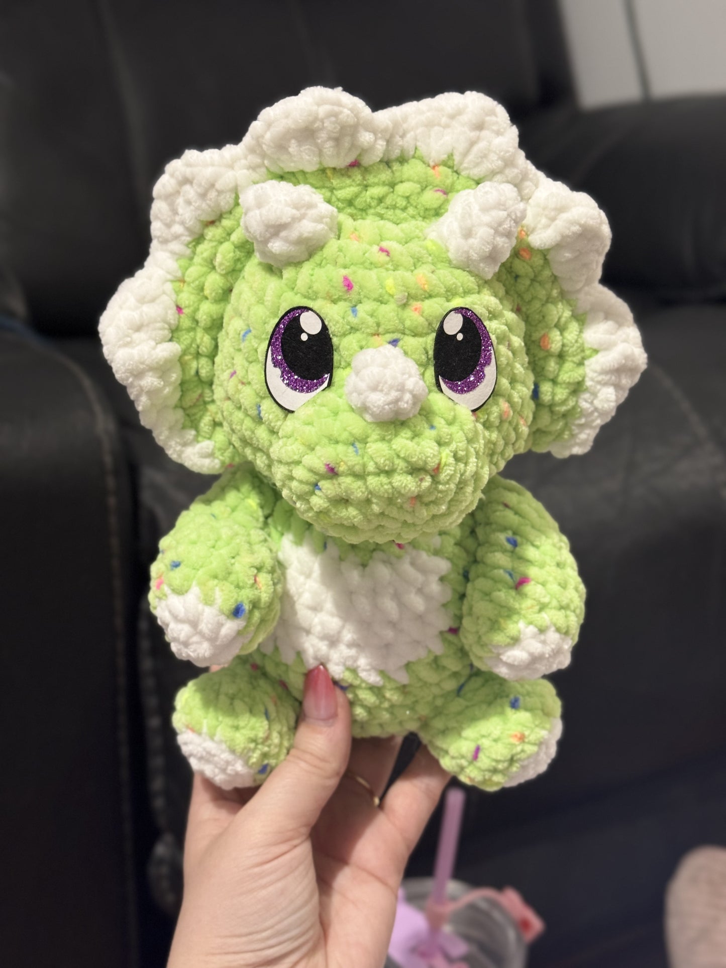 Green Dino Plushie