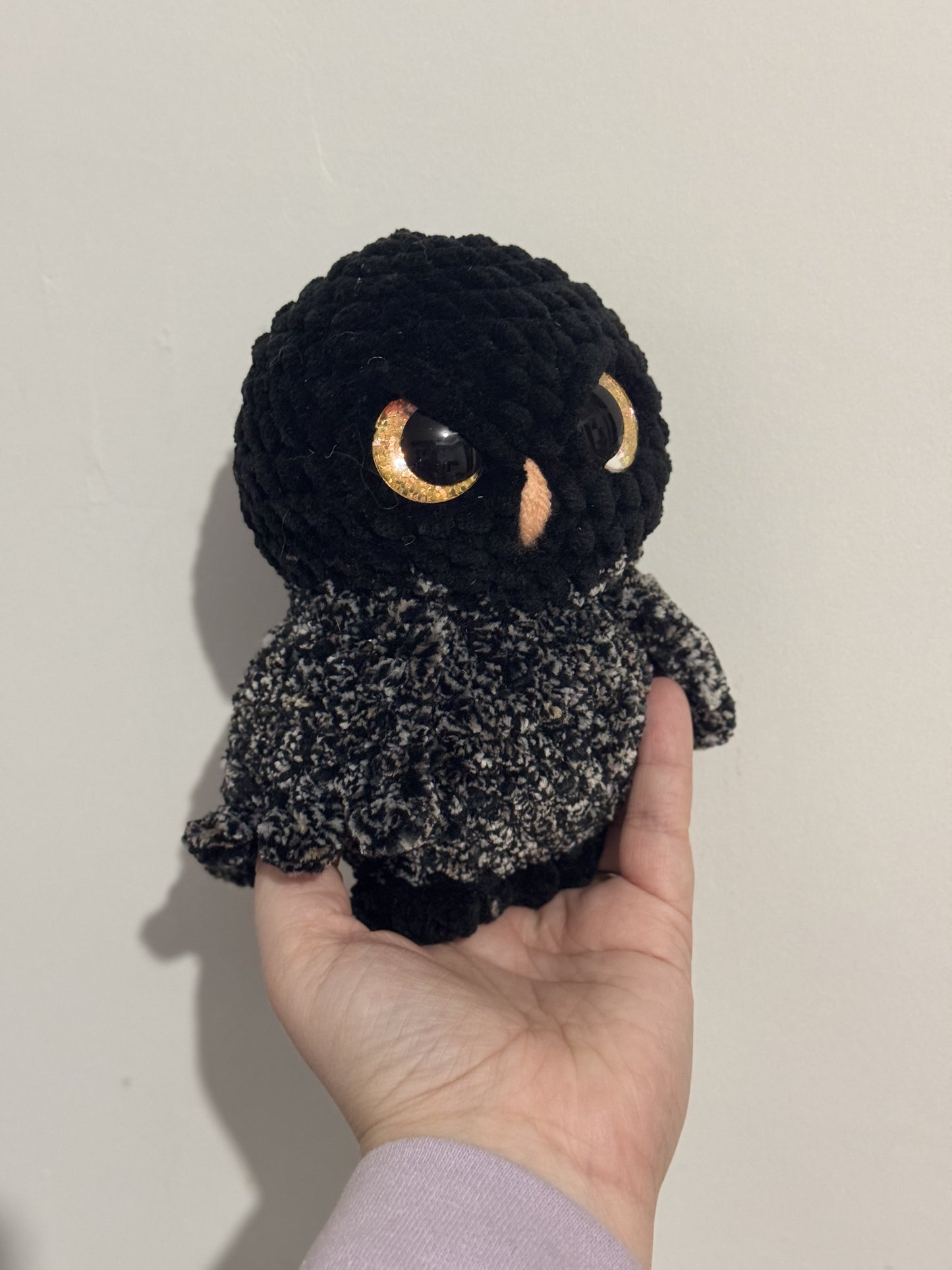 Black Owl Plushie