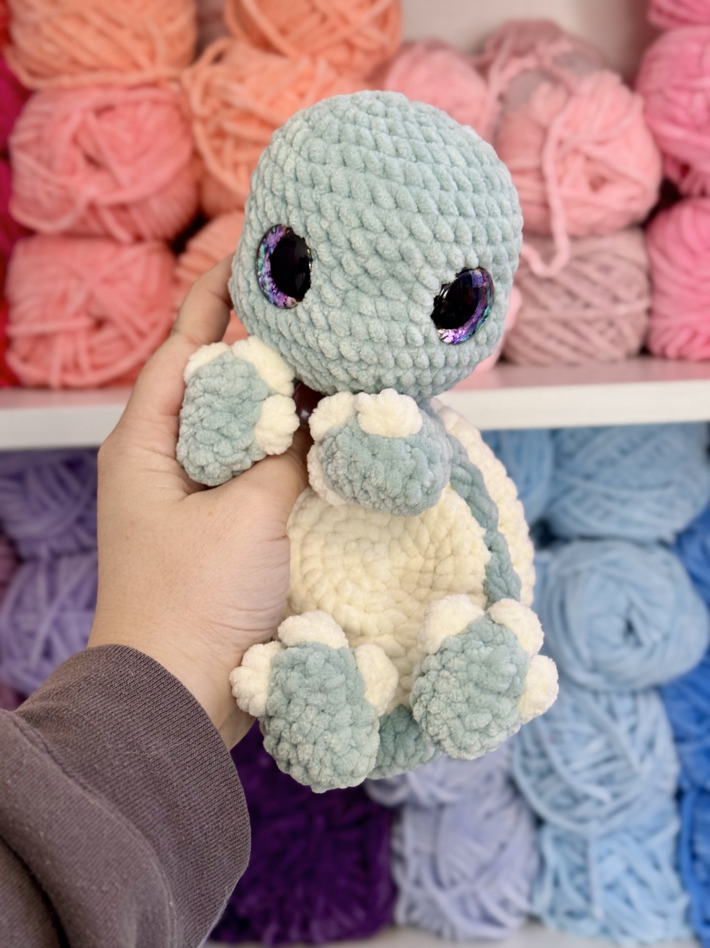 Turtle Snuggler Plushie