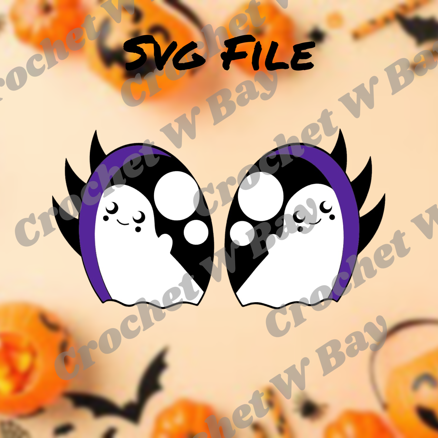 *Digital File* Ghost Eyes SVG