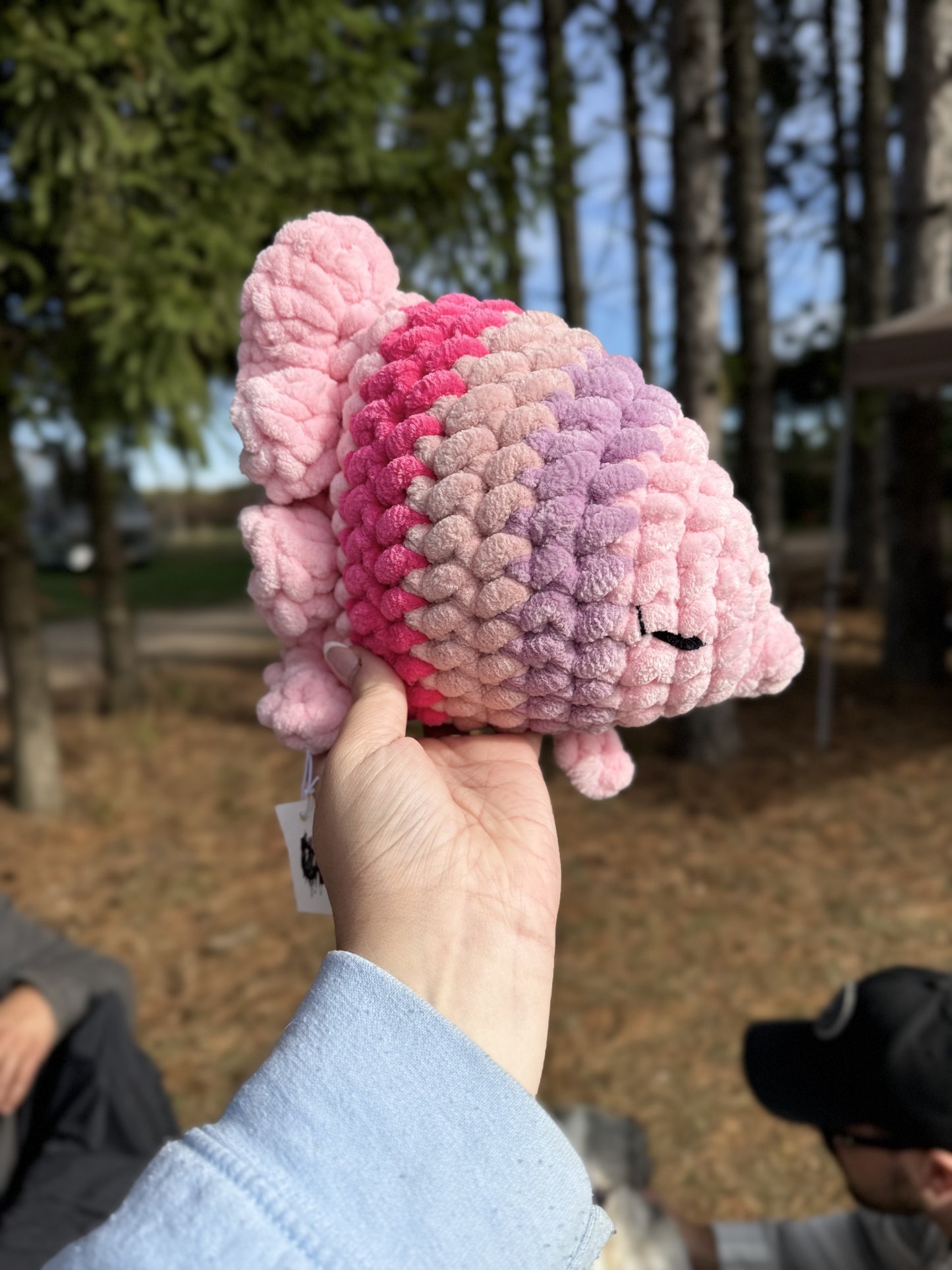 Pink Fish Plushie