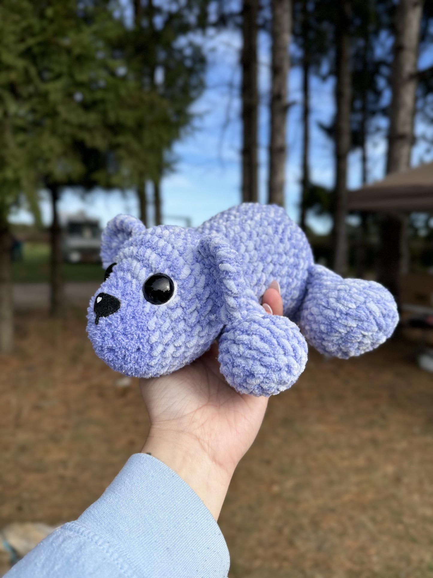 Blue Bear Plushie