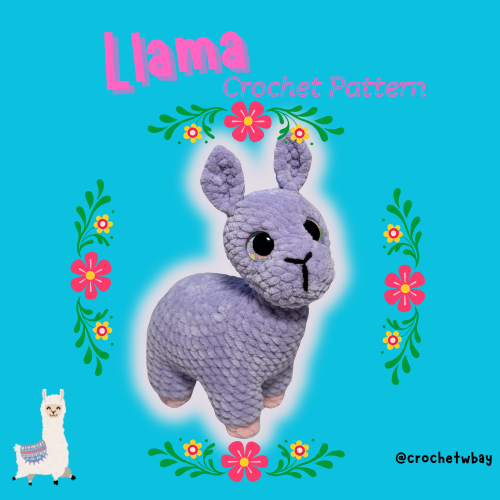 Llama Crochet Pattern- Digital File