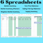 Crochet Pricing Tool- Market Inventory Planner- Spreadsheet