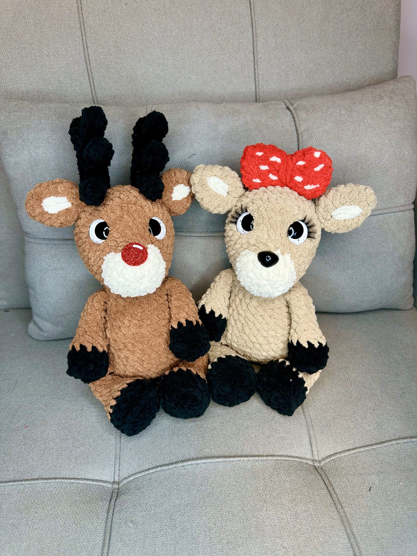 Reindeer Crochet Pattern- Digital File