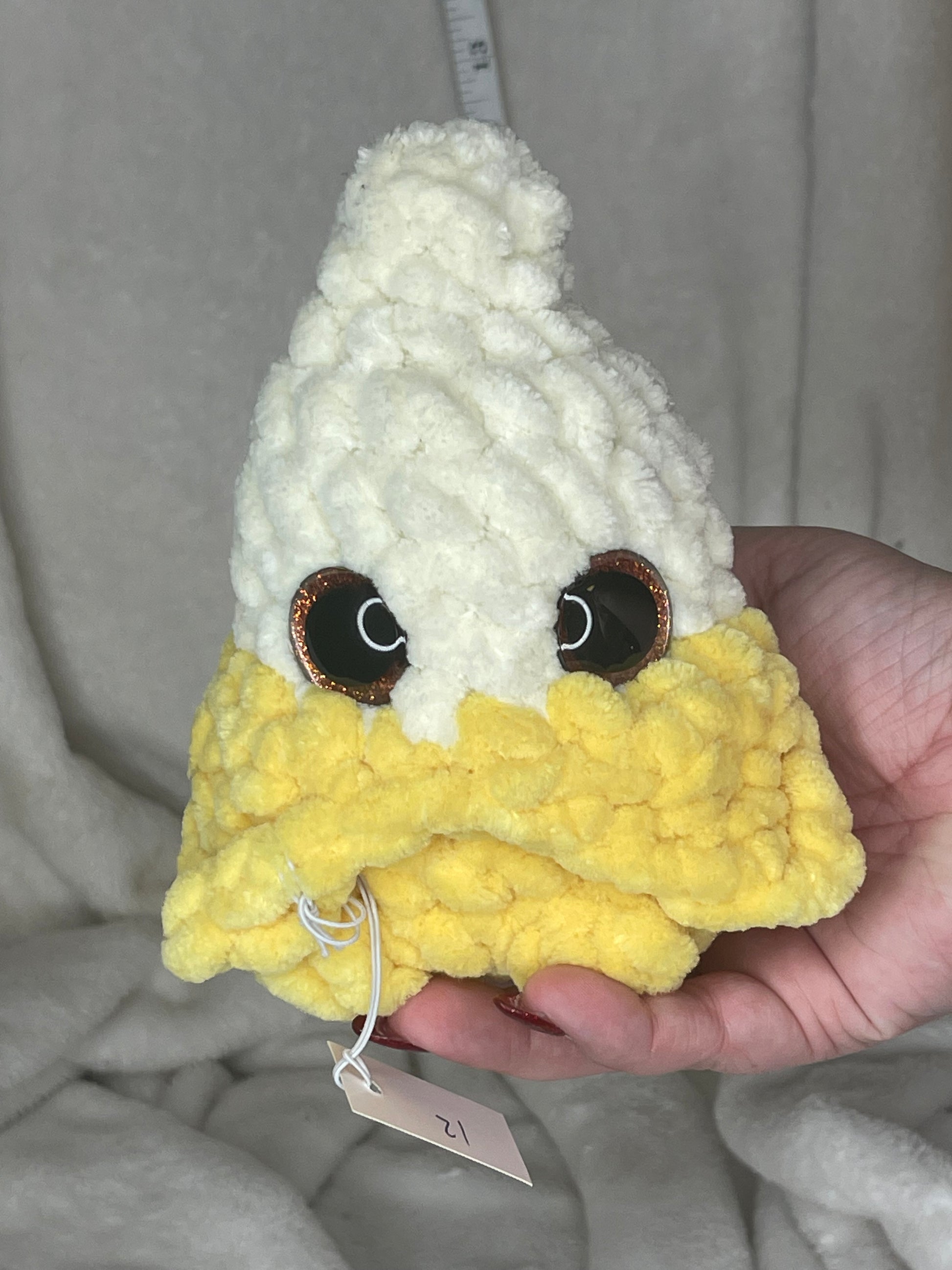 Crochet Plushie Banana Buddy Large Crochet With Bay