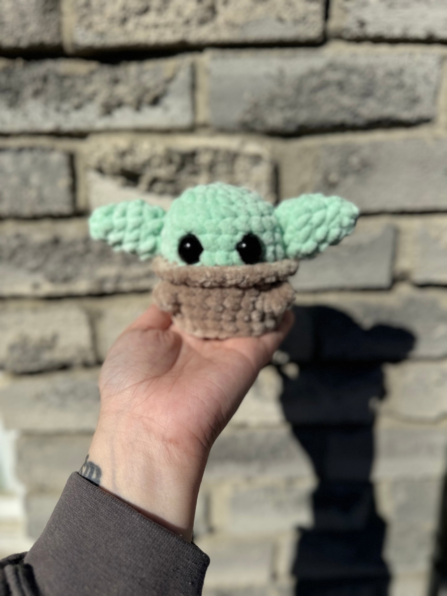 Baby Green Alien Crochet Pattern- Digital File