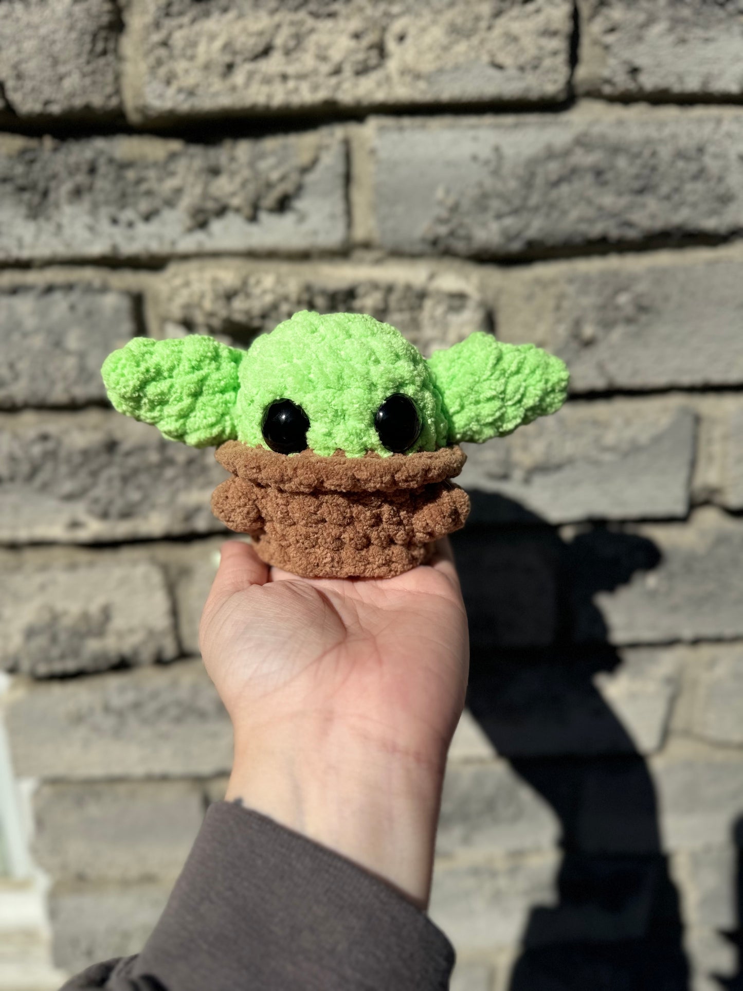 Baby Green Alien Crochet Pattern- Digital File