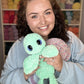 Turtle 2-in-1 Crochet Pattern- Digital File No Sew