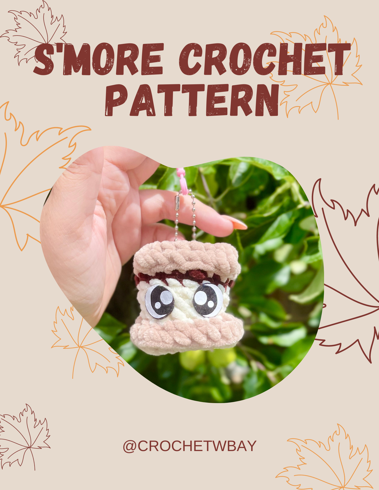 Smore Pattern Mini S'more Crochet Pattern- Digital File – Crochet With Bay