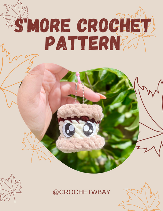 Mini S'more Crochet Pattern- Digital File