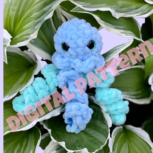 DIGITAL PATTERN No Sew Jelly Fish and Baby Jelly